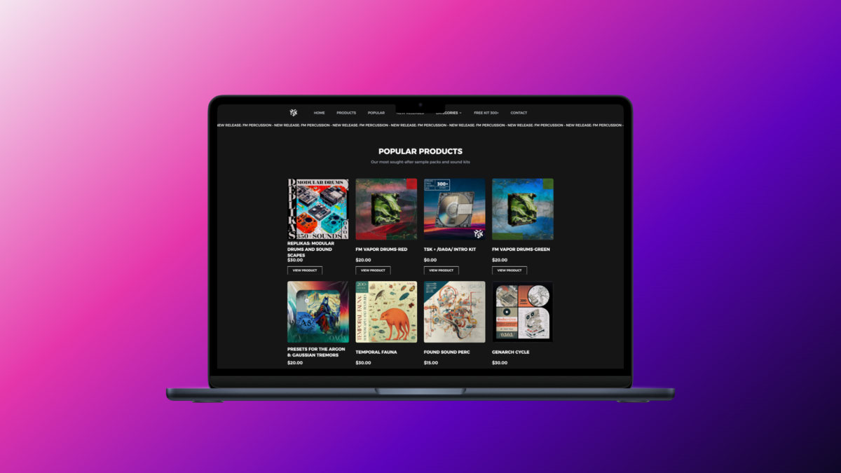 TSK Sample Pack Store